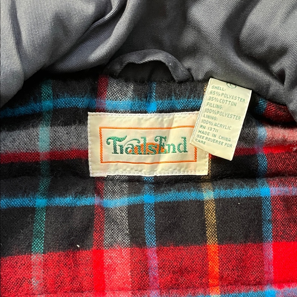 Vintage Trails End fleece lined vest - Picture 2 of 3